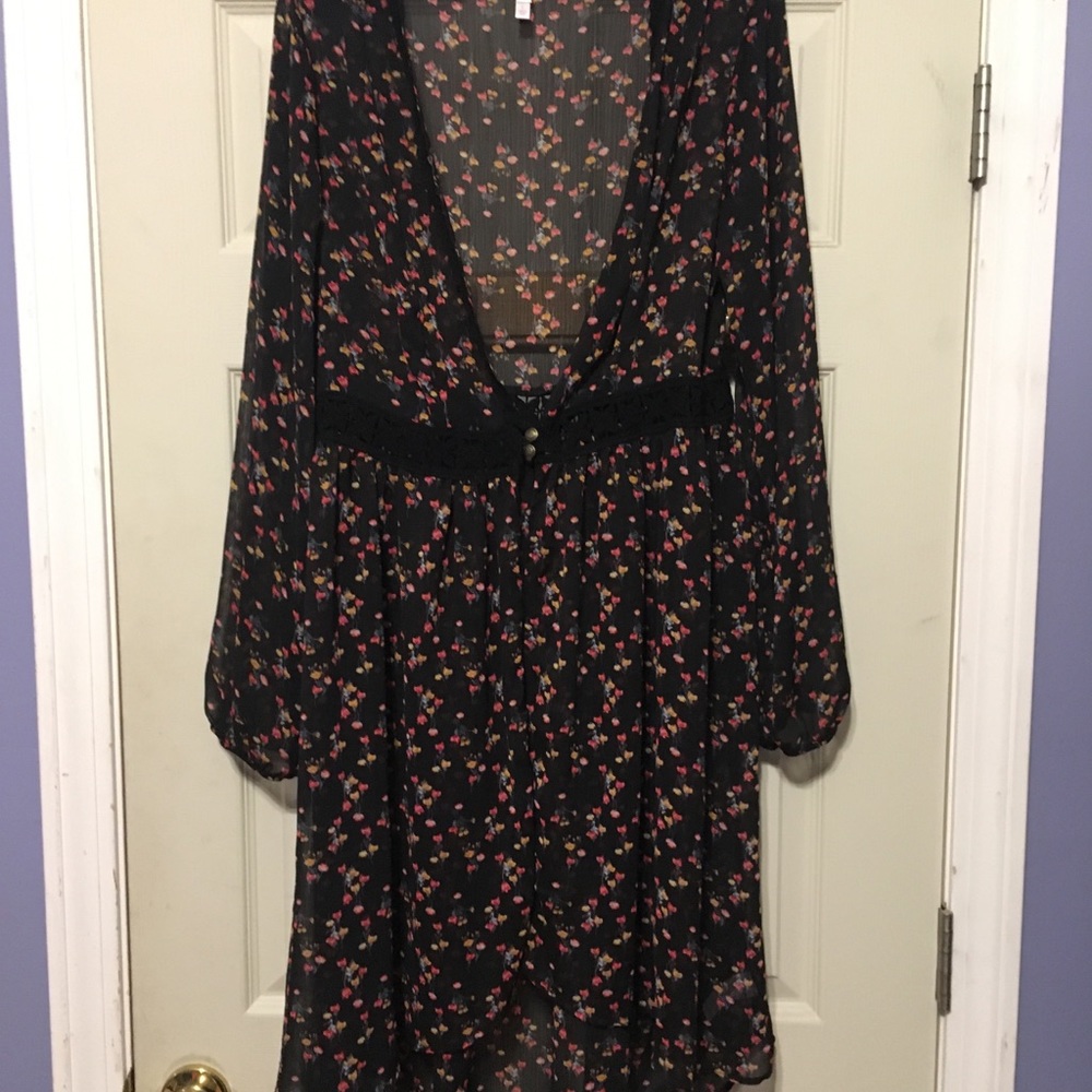 Sheer dress/ shall.